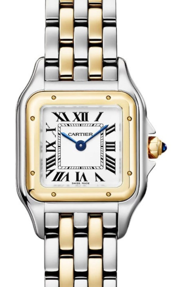 Cartier Panthère Srebrny 30 mm Złoto/Stal