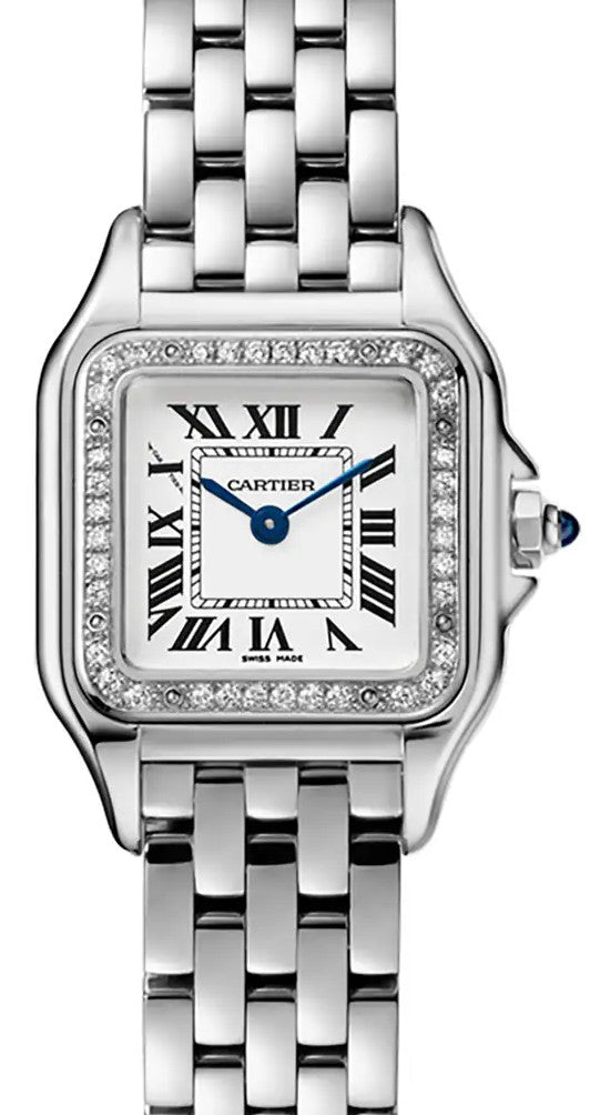 Cartier Panthère Srebrny 22 mm Stal