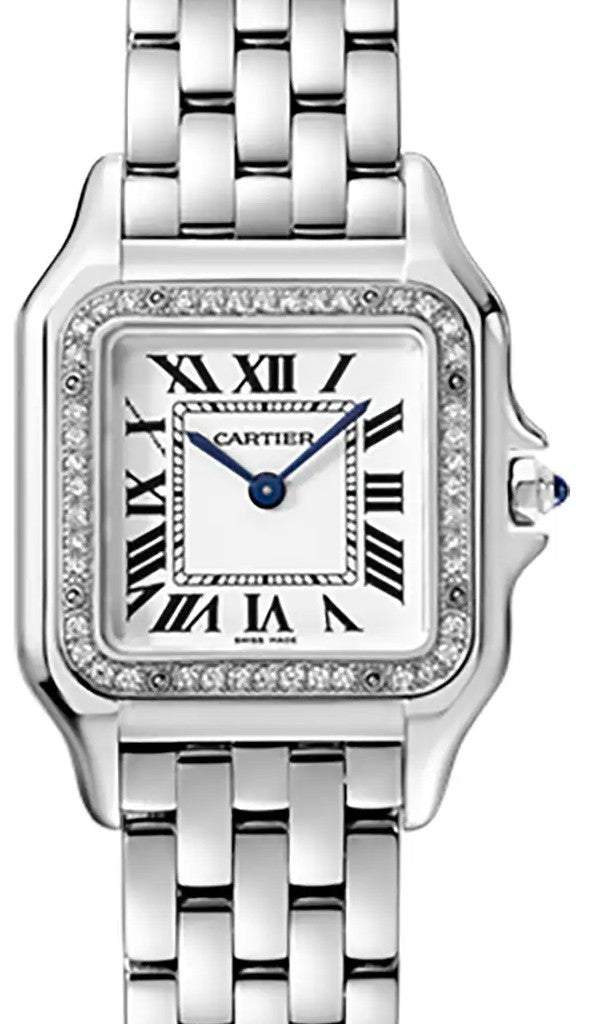 Cartier Panthère Srebrny 27 mm Stal