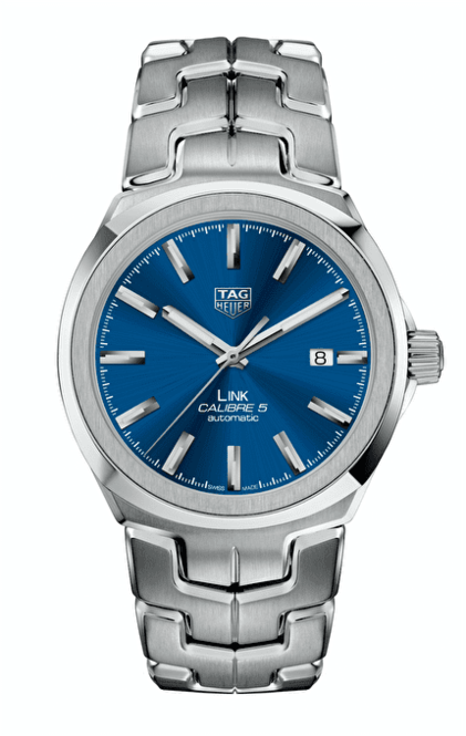 TAG Heuer Link Calibre 5 Niebieski 41 mm Stal