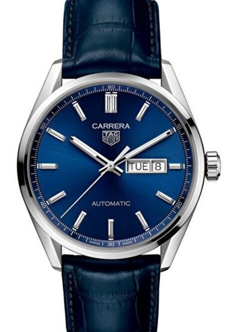 TAG Heuer Carrera Niebieski 41 mm Stal