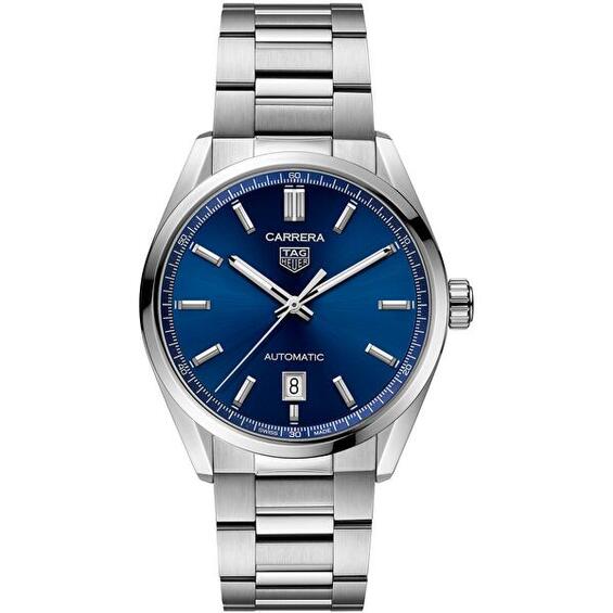 TAG Heuer Carrera Calibre 5 Niebieski 39 mm Stal