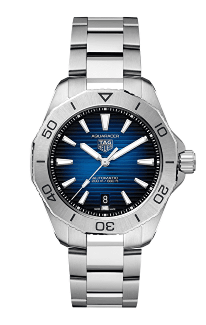 TAG Heuer Aquaracer Niebieski 40 mm Stal