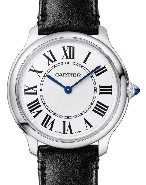 Cartier Ronde Croisière de Cartier Srebrny 36 mm Stal