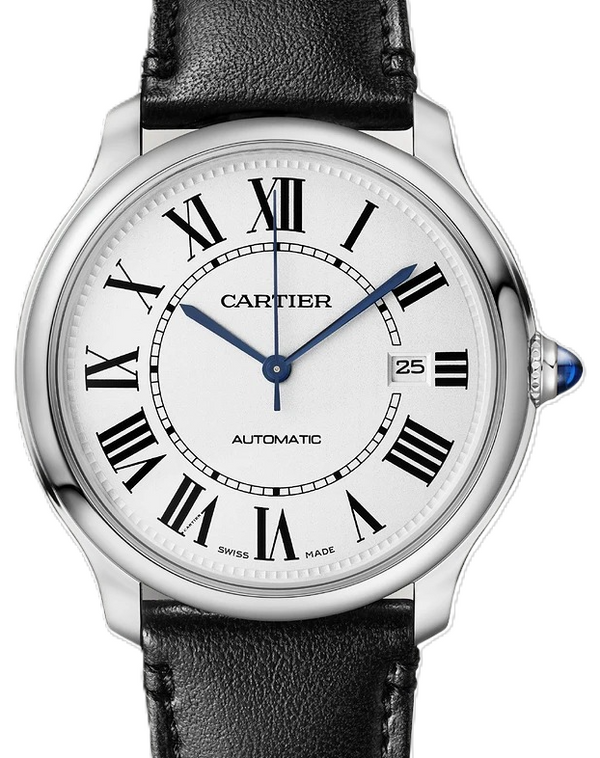 Cartier Ronde Croisière de Cartier Srebrny 40 mm Stal