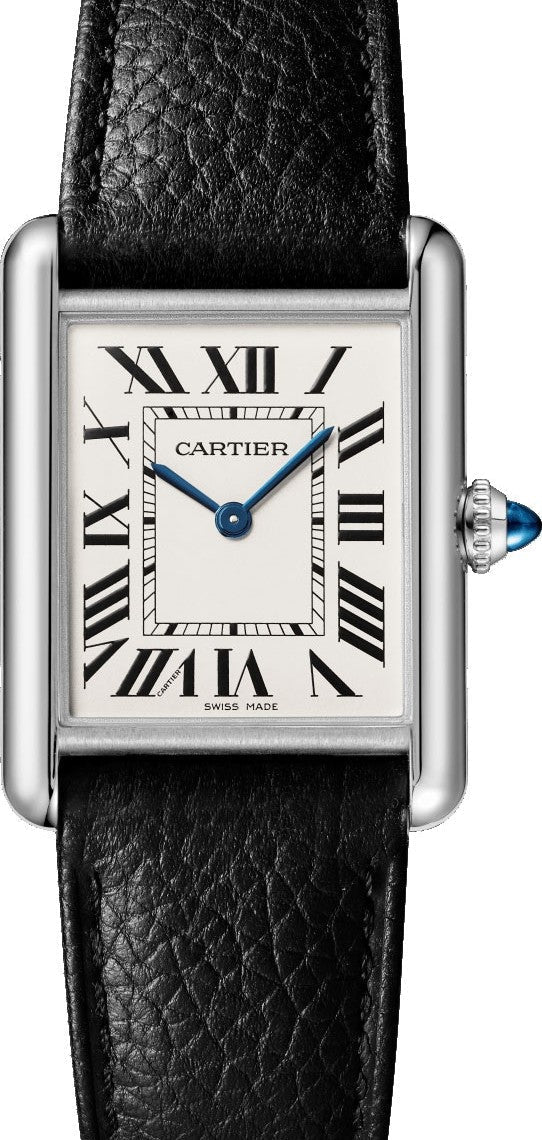 Cartier Tank Srebrny 33.7 mm Stal