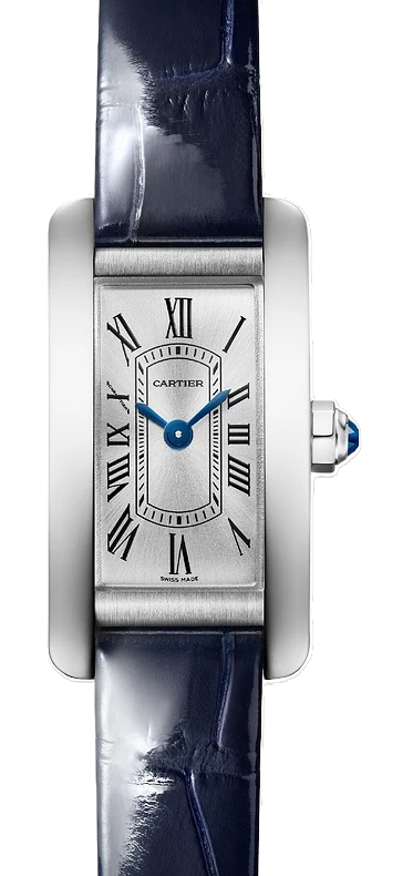 Cartier Tank Américaine  Srebrny 28 x 15.2 mm Stal
