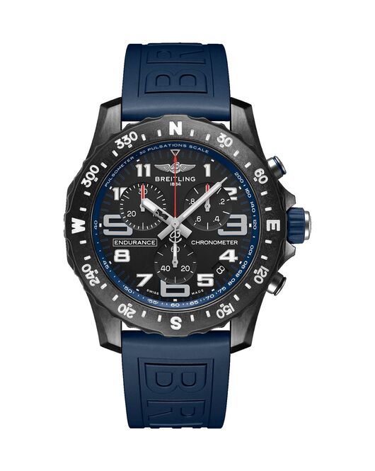 Breitling Endurance Pro Czarny 44mm Wlokno weglowe