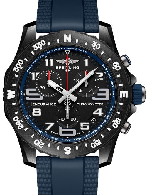 Breitling Endurance Pro Niebieski 44 mm Tworzywo sztuczne