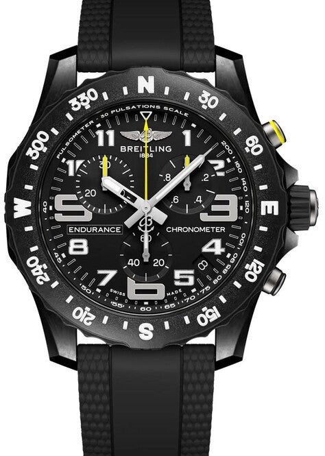 Breitling Endurance Pro Czarny 44 mm Wlokno weglowe