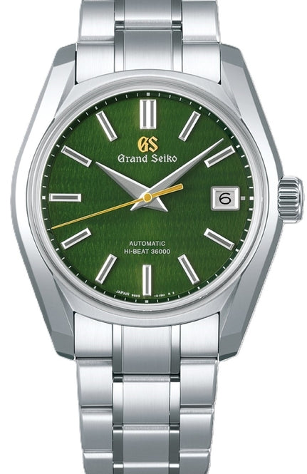 Grand Seiko Heritage Collection Zielony 40 mm Stal